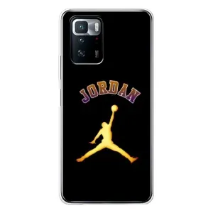 Чехлы для Xiaomi POCO X3 GT - с картинкой JORDAN (AlphaPrint) (Jordan Gold)