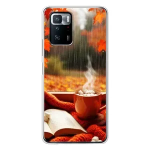 Чехол с принтом «Кофе и дождь» для Xiaomi POCO X3 GT