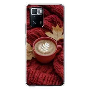 Чехол с принтом «Кофе на пледе» для Xiaomi POCO X3 GT