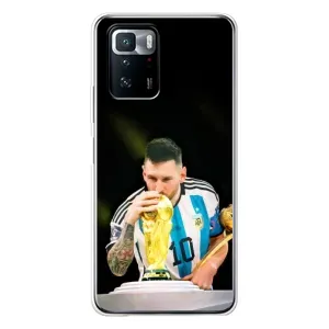 Чохли для Xiaomi POCO X3 GT (Leo чемпіон) (AlphaPrint) (Кубок Мессі)