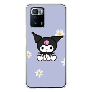 Чохол з кроликом Куромі на Xiaomi POCO X3 GT (Куромі в квітах)