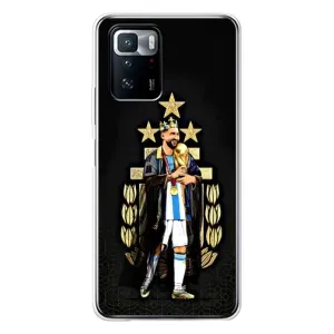 Чохли для Xiaomi POCO X3 GT (Leo чемпіон) (AlphaPrint) (Мессі Король)