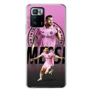 Чохли для Сяомі POKO X3 GT - Лео Мессі Маямі (Messi Miami)