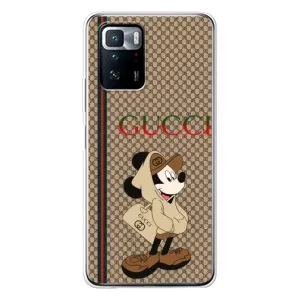 Чехлы ГУЧЧИ для Поко X3 GT (AlphaPrint) (Mickey GUCCI)