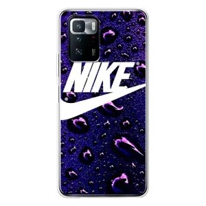 Чехол для Xiaomi POCO X3 GT - с принтом Найк (AlphaPrint) (Найк принт)