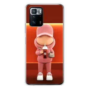 Крутые Чехлы Луи Виттон для Xiaomi POCO X3 GT (AlphaPrint) (С Кофе)