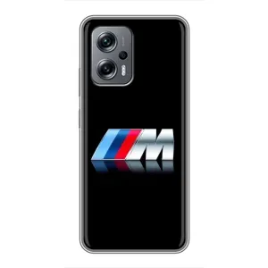 Чехол для Поко X4 GT - с принтом БМВ (AlphaPrint) (AMG)