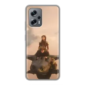 Чохол як приборкати дракона на Xiaomi POCO X4 GT (Фільм дракон)