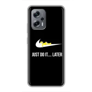 Чjхол з Сімпсонами для Xiaomi POCO X4 GT (VPrint) (Гомер Later)