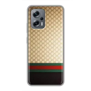 Чехлы ГУЧЧИ для Поко X4 GT (AlphaPrint) (Гуччи Фон)