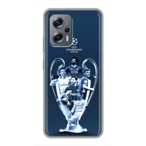 Чохли для Xiaomi POCO X4 GT (VPrint) - Футбольні клуби (Кубок ЛЧ)
