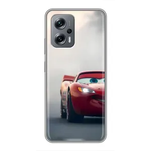 Силіконовий чохол Маквін для Xiaomi POCO X4 GT (Швидкісний Маквін)