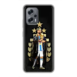 Чохли для Xiaomi POCO X4 GT (Leo чемпіон) (AlphaPrint) (Мессі Король)