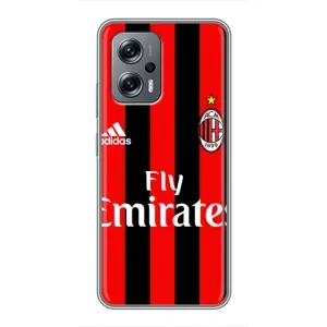 Чохли для Xiaomi POCO X4 GT (VPrint) - Футбольні клуби (Milan)