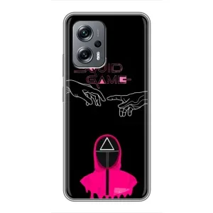 Чохол Гра в кальмара для Xiaomi POCO X4 GT (Мінімалізм Гра кальмара)