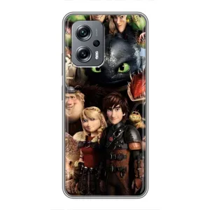 Чохол як приборкати дракона на Xiaomi POCO X4 GT (Персонажі дракона)