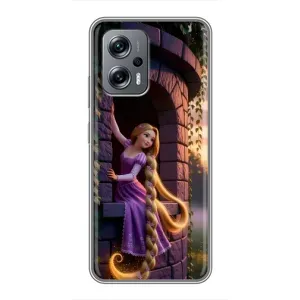 Чохол Рапунцель для Xiaomi POCO X4 GT (Рапунцель на вежі)