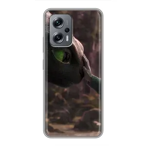Чохол як приборкати дракона на Xiaomi POCO X4 GT (Сцена з драконом)