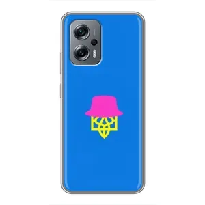 Чехлы для Xiaomi POCO X4 GT  Укр. Символика (AlphaPrint) (Шапка на гербу)