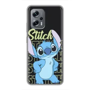 Чохол з принтом Стіч на Xiaomi POCO X4 GT (Stitch 626)