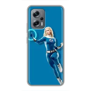 Чохол з принтом Фантастична четвірка для Xiaomi POCO X4 GT (Сью Сторм політ)