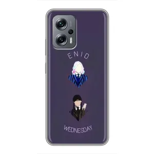 Чохли Венсдей на Xiaomi POCO X4 GT Уенсдей (AlphaPrint) (Венздей і подруга)