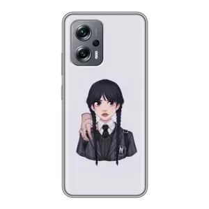 Чохли Венсдей на Xiaomi POCO X4 GT Уенсдей (AlphaPrint) (Венздей і Річ)