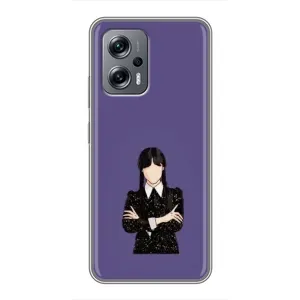 Чехлы Венсдей на Xiaomi POCO X4 GT Уэнсдей (AlphaPrint)