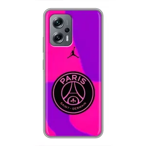 Чохли PSG для Xiaomi POCO X4 GT (AlphaPrint) (яскравий ПСЖ)