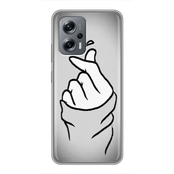 Чохол з принтом «Значок Love» для Xiaomi POCO X4 GT Чохол з принтом «Значок Love» для Xiaomi POCO X4 GT
