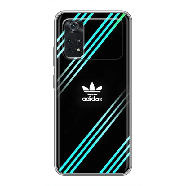 Чохол з принтом «Адідас з полосами» для Xiaomi POCO X4 Pro 5G