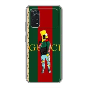 Чехол с принтом «Барт ГУЧЧИ» для Xiaomi POCO X4 Pro 5G