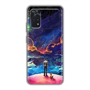 Чехол с принтом «Галактический вид» для Xiaomi POCO X4 Pro 5G