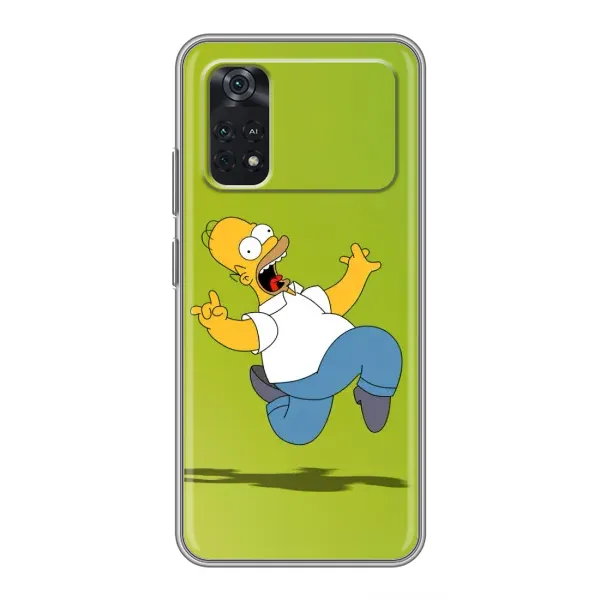 Чехол с принтом «Гомер Симпсон» для Xiaomi POCO X4 Pro 5G