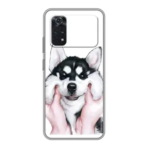 Чехол с Хаски для Xiaomi Poco X4 Pro 5G - (AlphaPrint)