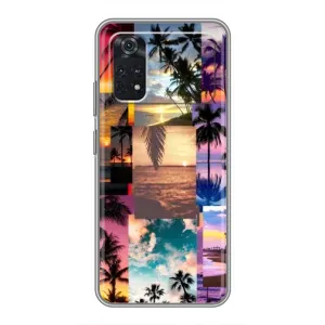 Силиконовый чехол с КАРТИНКАМИ лето для Xiaomi POCO X4 Pro 5G (AlphaPrint) (Летний отпуск)