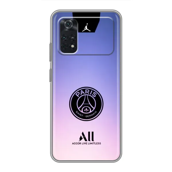 Чехол с принтом «лого PSG» для Xiaomi POCO X4 Pro 5G