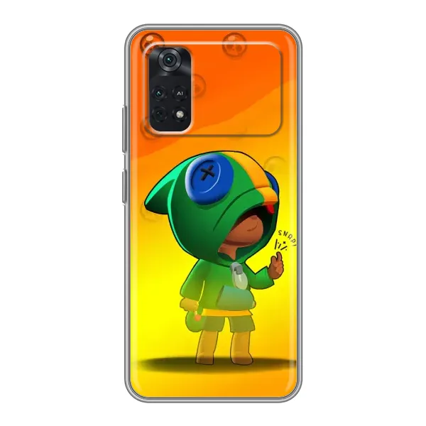 Чехол с принтом «Мальчик Леон» для Xiaomi POCO X4 Pro 5G Чехол с принтом «Мальчик Леон» для Xiaomi POCO X4 Pro 5G