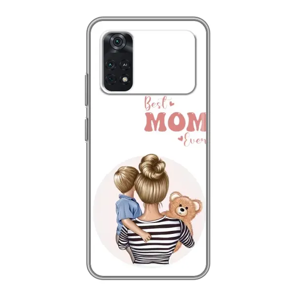 Чехол с принтом «Мама и сын» для Xiaomi POCO X4 Pro 5G