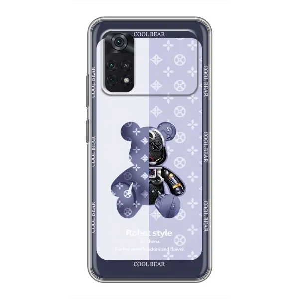 Чехол с принтом «Медвежонок LV» для Xiaomi POCO X4 Pro 5G