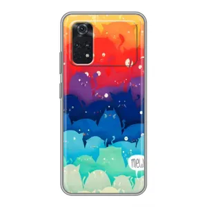 Чехол с принтом «Mew» для Xiaomi POCO X4 Pro 5G