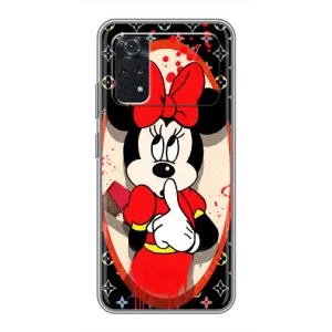 Чехол Disney Mouse Xiaomi POCO X4 Pro 5G (PREMIUMPrint) (Минни Маус ЛВ)