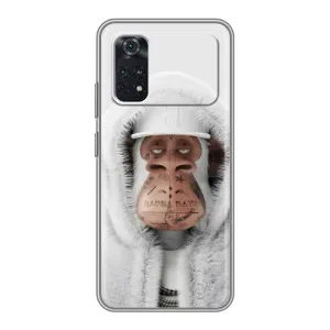 Чехлы с Обезьянами NFT для Xiaomi POCO X4 Pro 5G (AlphaPrint) (обезьяна NFT в тату)