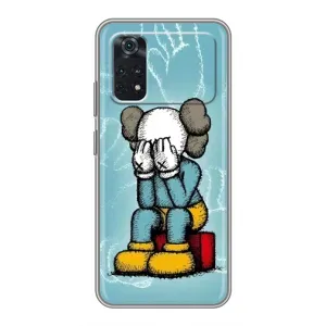 Чехол с принтом «Плач Bearbrick» для Xiaomi POCO X4 Pro 5G
