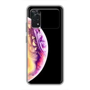 Чехол с принтом «Планета Айфон» для Xiaomi POCO X4 Pro 5G