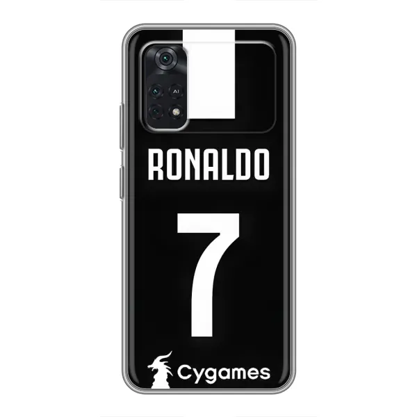 Чехол с принтом «RONALDO 7» для Xiaomi POCO X4 Pro 5G