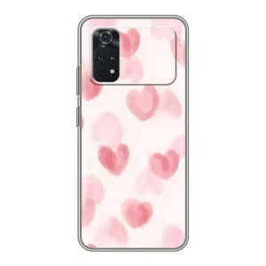 Чехол с розовым рисунком для Xiaomi POCO X4 Pro 5G