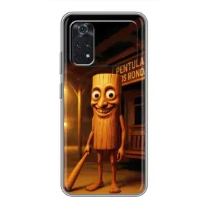 Чехол с мемом Тралалело тралала на Xiaomi POCO X4 Pro 5G (Тунг тунг сахур)