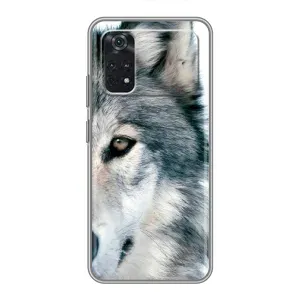 Чехлы с картинками животных Xiaomi POCO X4 Pro 5G (Волк)