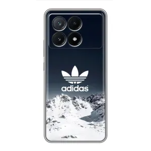 Чехлы Адидас для Xiaomi POCO X6 Pro (5G) (AlphaPrint) (Адидас в горах)